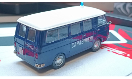 FIAT 238 Carabinieri, масштабная модель, Полицейские машины мира, Deagostini, scale43