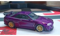 Nissan Skyline GT-R (34) Customized 2002, масштабная модель, IXO, scale43