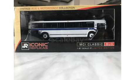1/87 автобус американский, масштабная модель, MCI, scale87