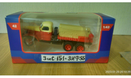Модель 1 : 43 ЗиС 151 (с Компрессором) ’Конверсия’, сборная модель автомобиля, Конверсии ’Мастеров одиночек’, 1:43, 1/43