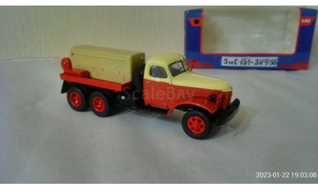 Модель 1 : 43 ЗиС 151 (с Компрессором) ’Конверсия’, сборная модель автомобиля, Конверсии ’Мастеров одиночек’, 1:43, 1/43