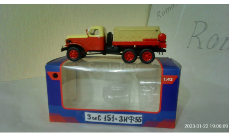 Модель 1 : 43 ЗиС 151 (с Компрессором) ’Конверсия’, сборная модель автомобиля, Конверсии ’Мастеров одиночек’, 1:43, 1/43