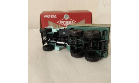 УРАЛ-375Д (Борт+Тент) ДеА, масштабная модель, Деагостини, scale43