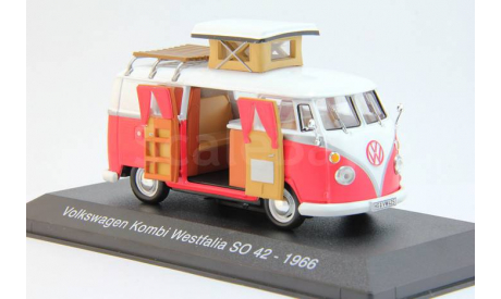 Volkswagen Kombi Westfalia SO 42 - 1966 -, масштабная модель, IXO-Hachette, 1:43, 1/43