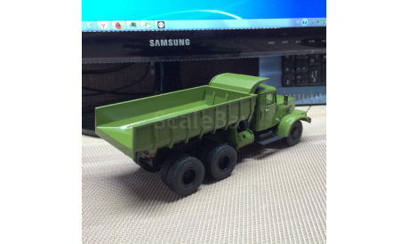 КрАЗ-256Б самосвал (хаки) SSM, масштабная модель, Start Scale Models (SSM), 1:43, 1/43