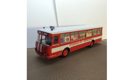 ЛиАЗ 677 ПППО (пожарный) Vector models, масштабная модель, Vector-Models, 1:43, 1/43