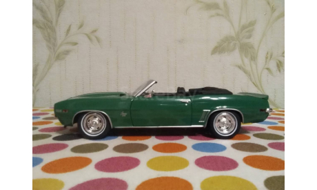 Chevrolet Camaro Convertible 1969 из телесериала ’Околдованный’, масштабная модель, Greenlight Collectibles, scale24