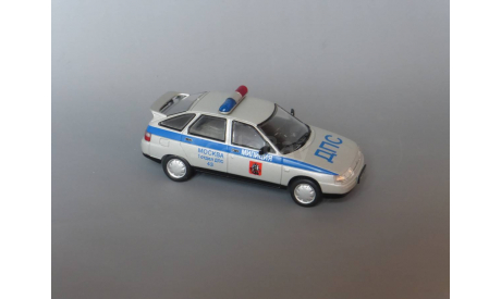 ВАЗ-2112 ДПС.  Авто на службе №10, масштабная модель, Автомобиль на службе, журнал от Deagostini, scale43