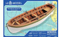 Четырехвесельная шлюпка масштаб 1:36, сборные модели кораблей, флота, 1:35, 1/35, LS Model