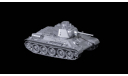 Советский танк Т34/76 с танковым десантом масштаб 1:35 ICM35368, сборные модели бронетехники, танков, бтт, scale35