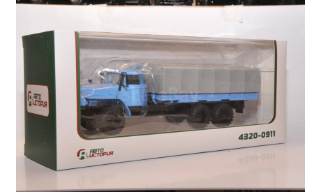 Урал 4320-0911 длиннобазный, масштабная модель, 1:43, 1/43, Автоистория (АИСТ)