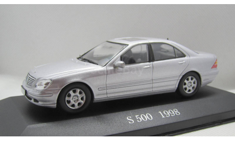 Mercedes -Benz S500 w220 (1998) Altaya  1:43, масштабная модель, scale43, Mercedes-Benz