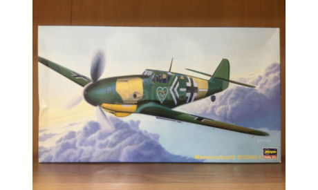 1/48 Hasegawa Messerschmitt Bf109G-2 + колеса Elf, сборные модели авиации, scale48