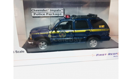Chevrolet Tahoe New York State Police 1:43, масштабная модель, scale43