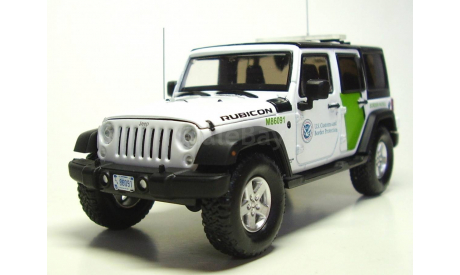 JEEP Rubicon US Customs & Border Protection (Greenlight 1:43), масштабная модель, Greenlight Collectibles, 1/43