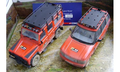 LAND ROVER RANGE ROVER G4 Challenge (Corgi 1:43) №2609, масштабная модель, 1/43