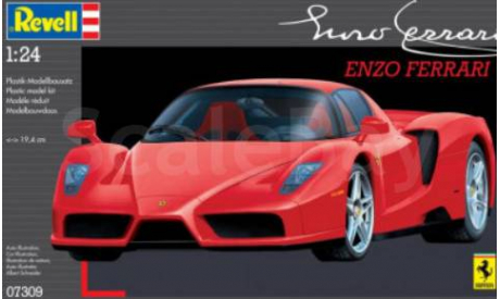 Enzo Ferrari.   1/24  Revell 07309, сборная модель автомобиля, 1:24