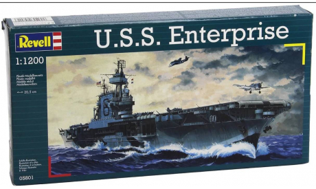 U.S.S.  Enterprise  1/1200 Revell 05801, сборные модели кораблей, флота, scale0