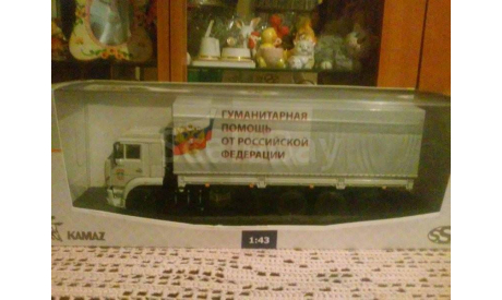 Камаз 65117 МЧС Гуманитарная помощь SSM, масштабная модель, Start Scale Models (SSM), 1:43, 1/43