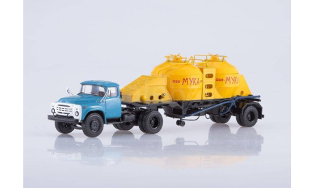 ЗИЛ-130В1 с полуприцепом-муковозом К4-АМГ SSM, масштабная модель, Start Scale Models (SSM), scale43