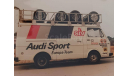 Декаль - Volkswagen LT - раллийная техничка Audi Sport Europa Rally Team, фототравление, декали, краски, материалы, Fortena, scale43