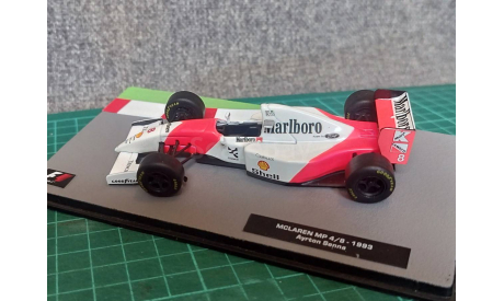 Декали McLaren MP4/8 1993 Formula 1 (Ayrton Senna), фототравление, декали, краски, материалы, Fortena, scale43