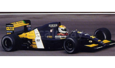 Декали Minardi M191 1991 Formula 1 (Pierluigi Martini), фототравление, декали, краски, материалы, Fortena, scale43