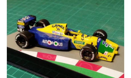 Декали Benetton B190B 1991 Formula 1 (Roberto Moreno), фототравление, декали, краски, материалы, Fortena, scale43