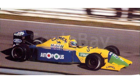 Декали Benetton B190B 1991 Formula 1 (Roberto Moreno), фототравление, декали, краски, материалы, Fortena, scale43