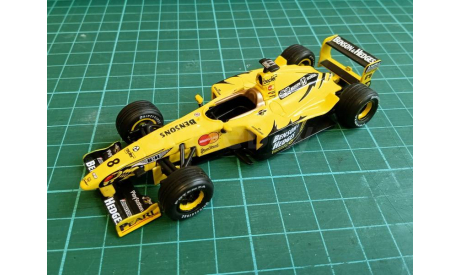 Декали Jordan 199 1999 Formula 1 (Heinz-Harald Frentzen), фототравление, декали, краски, материалы, Fortena, scale43