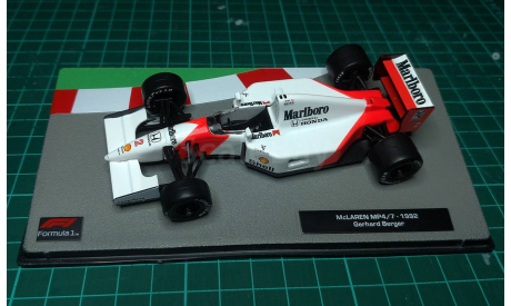 Декали McLaren MP4/7 1992 Formula 1 (Gerhard Berger), фототравление, декали, краски, материалы, Fortena, scale43
