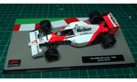 Декали McLaren MP4/5B 1990 Formula 1 (Ayrton Senna), фототравление, декали, краски, материалы, Fortena, scale43