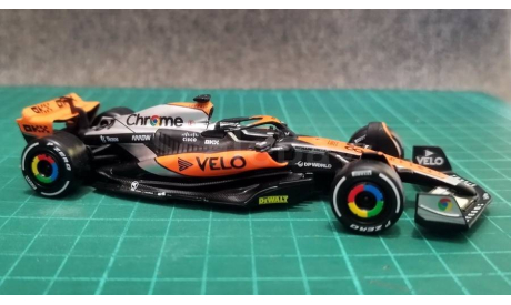 Декали McLaren MCL60 2023 Formula 1 (British GP), фототравление, декали, краски, материалы, Fortena, scale43