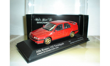 Alfa Romeo 155 TS 2.0 ’Formula’ (167) ’1994, масштабная модель, Minichamps, scale43