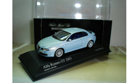 Alfa Romeo GT (937C) ’2003–06, масштабная модель, Minichamps, scale43