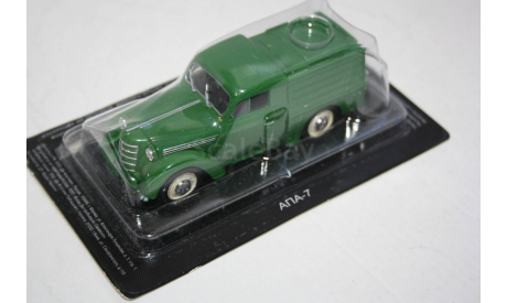 Москвич АПА-7, масштабная модель, Автомобиль на службе, журнал от Deagostini, scale43