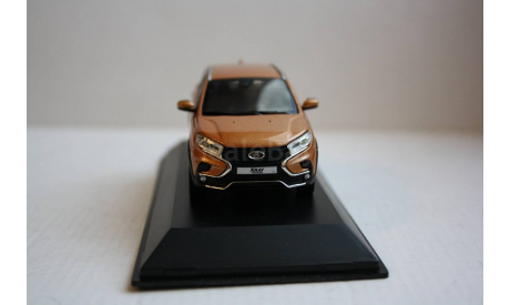 LADA XRAY Cross оранжевый металлик, масштабная модель, ВАЗ, Lada Image, scale43