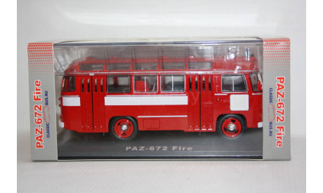 ПАЗ-672 Пожарный Classicbus, масштабная модель, scale43