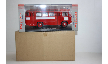 ПАЗ-672 Пожарный Classicbus, масштабная модель, scale43