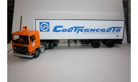Volvo F12 с полуприцепом Lamberet SSM, масштабная модель, Start Scale Models (SSM), scale43