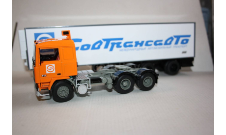 Volvo F12 с полуприцепом Lamberet SSM, масштабная модель, Start Scale Models (SSM), scale43