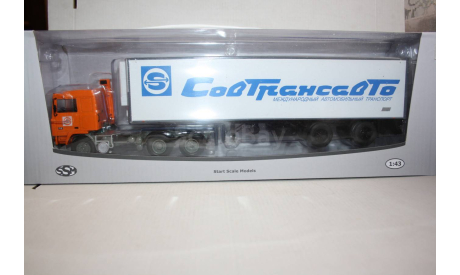 Volvo F12 с полуприцепом Lamberet SSM, масштабная модель, Start Scale Models (SSM), scale43