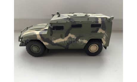 Модель автомобиля ГАЗ 233014 Тигр Автолегенды СССР, масштабная модель, Автолегенды СССР журнал от DeAgostini, scale43