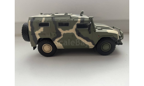 Модель автомобиля ГАЗ 233014 Тигр Автолегенды СССР, масштабная модель, Автолегенды СССР журнал от DeAgostini, scale43