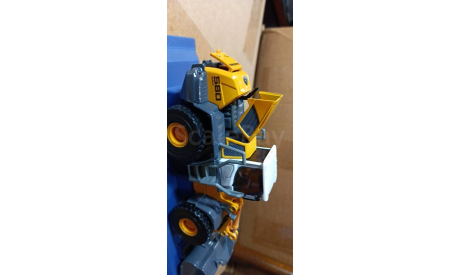 Liebherr 580 front loader Kaidwei (Siku), масштабная модель трактора, scale50