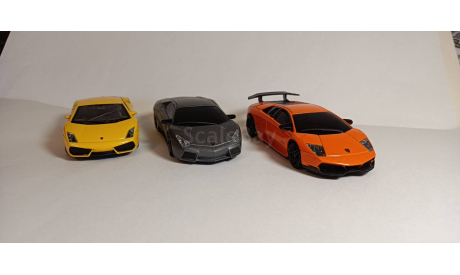 Сет из трёх моделей Lamborghini 1/43, масштабная модель, 1:43