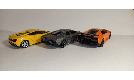 Сет из трёх моделей Lamborghini 1/43, масштабная модель, 1:43