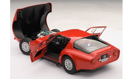 ALFA Romeo Giulia TZ 2 1965 RED 1:18, масштабная модель, Autoart, scale18
