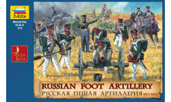 8022 Русская пешая артиллерия 1812-1814 гг.