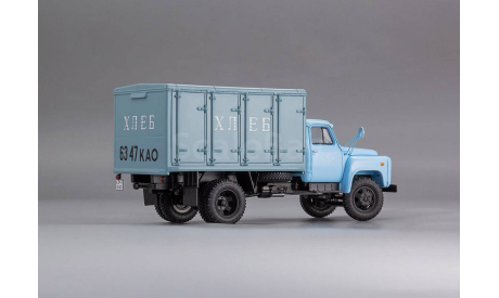 Автомобиль-фургон ГЗСА-3704 ’Хлеб’, 1985 г., масштабная модель, DiP Models, scale43, ГАЗ